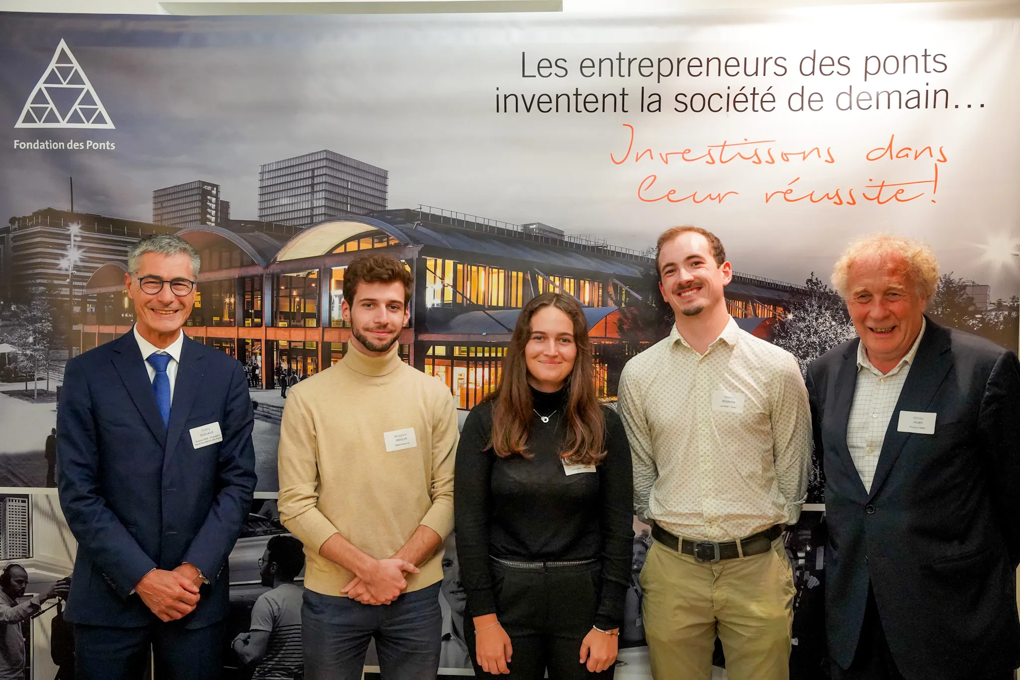 Les projets IzyLeaf, Holis et dAlembert AI reçoivent un prix d’encouragement à l’entrepreneuriat !