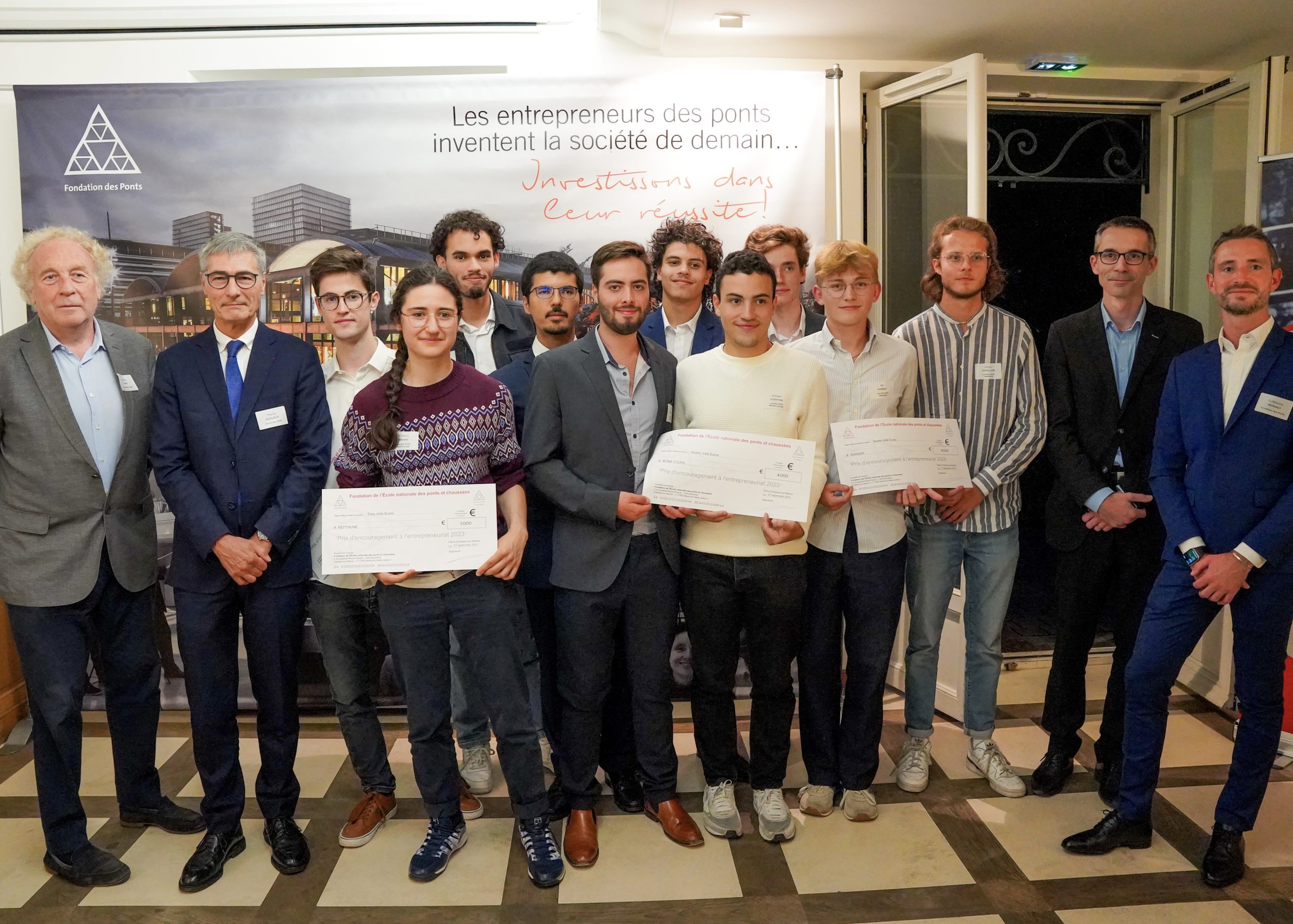 Remise du prix d’encouragement à l’entrepreneuriat 2023